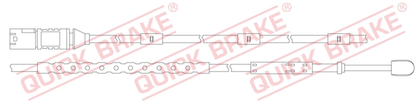 Czujnik zużycia klocka